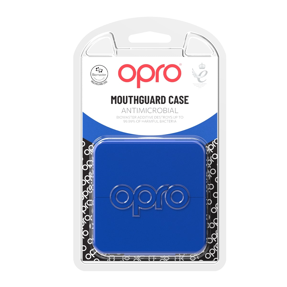 קופסת מגן אנטי-בקטריאלית של OPRO - ANTIMICROBIAL MOUTHGUARD CASE BLACK