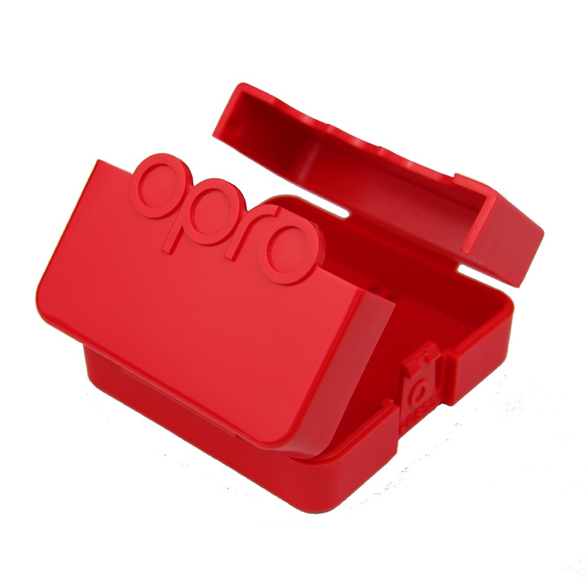 קופסת מגן אנטי-בקטריאלית של OPRO - ANTIMICROBIAL MOUTHGUARD CASE BLACK