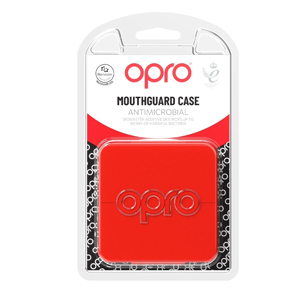 קופסת מגן אנטי-בקטריאלית של OPRO - ANTIMICROBIAL MOUTHGUARD CASE BLACK