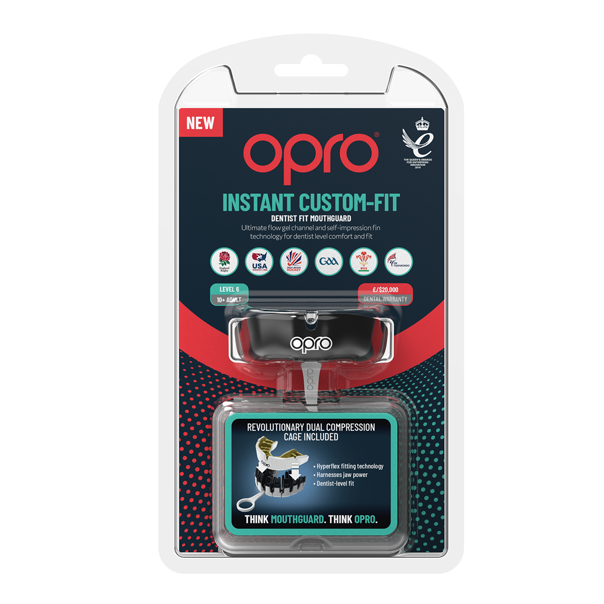 Opro Instant Custom-Fit-מגן שיניים אופרו