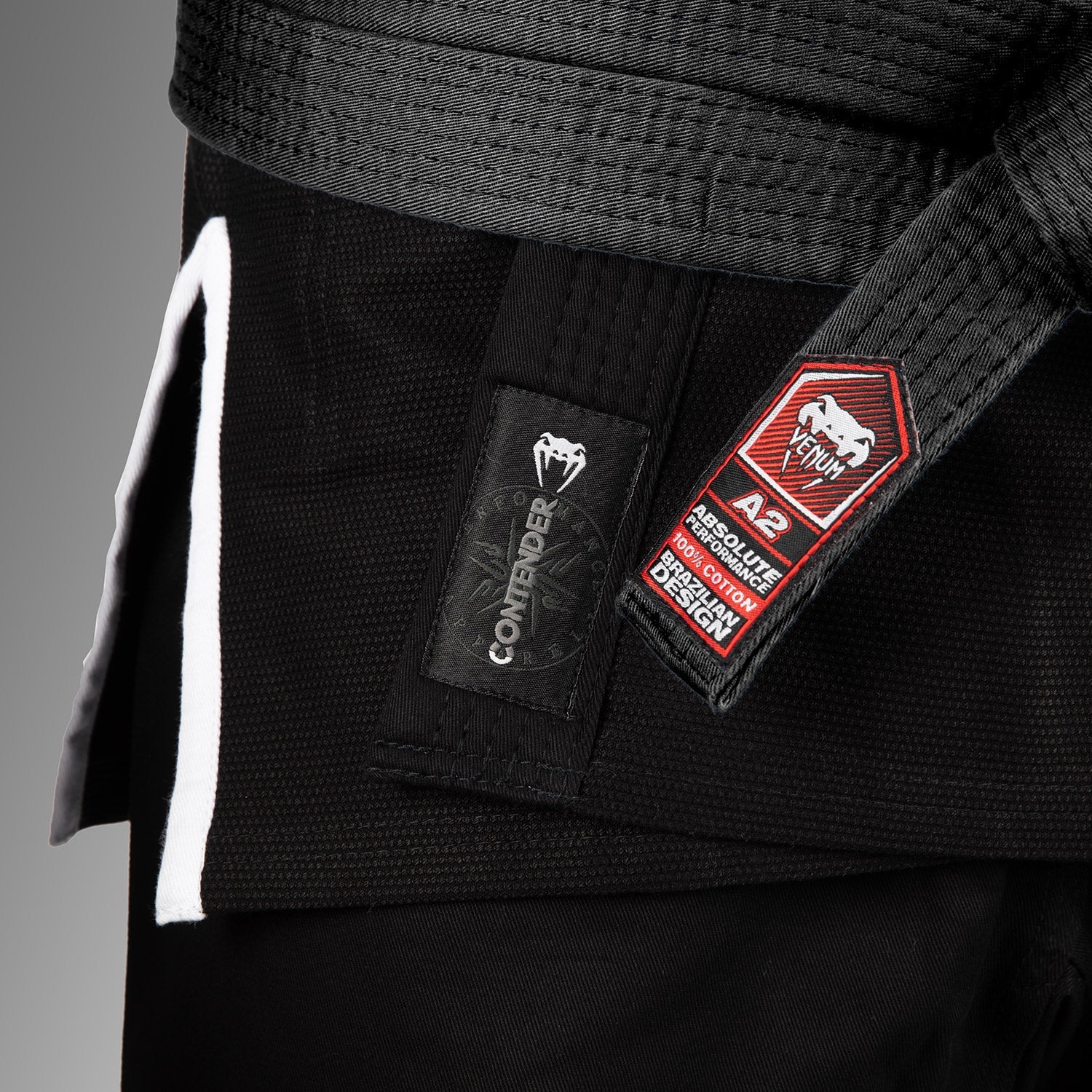 VENUM CONTENDER 3.0 BRAZILIAN JIU JITSU GI 380G - BLACK- ונום קונטנדר 3.0