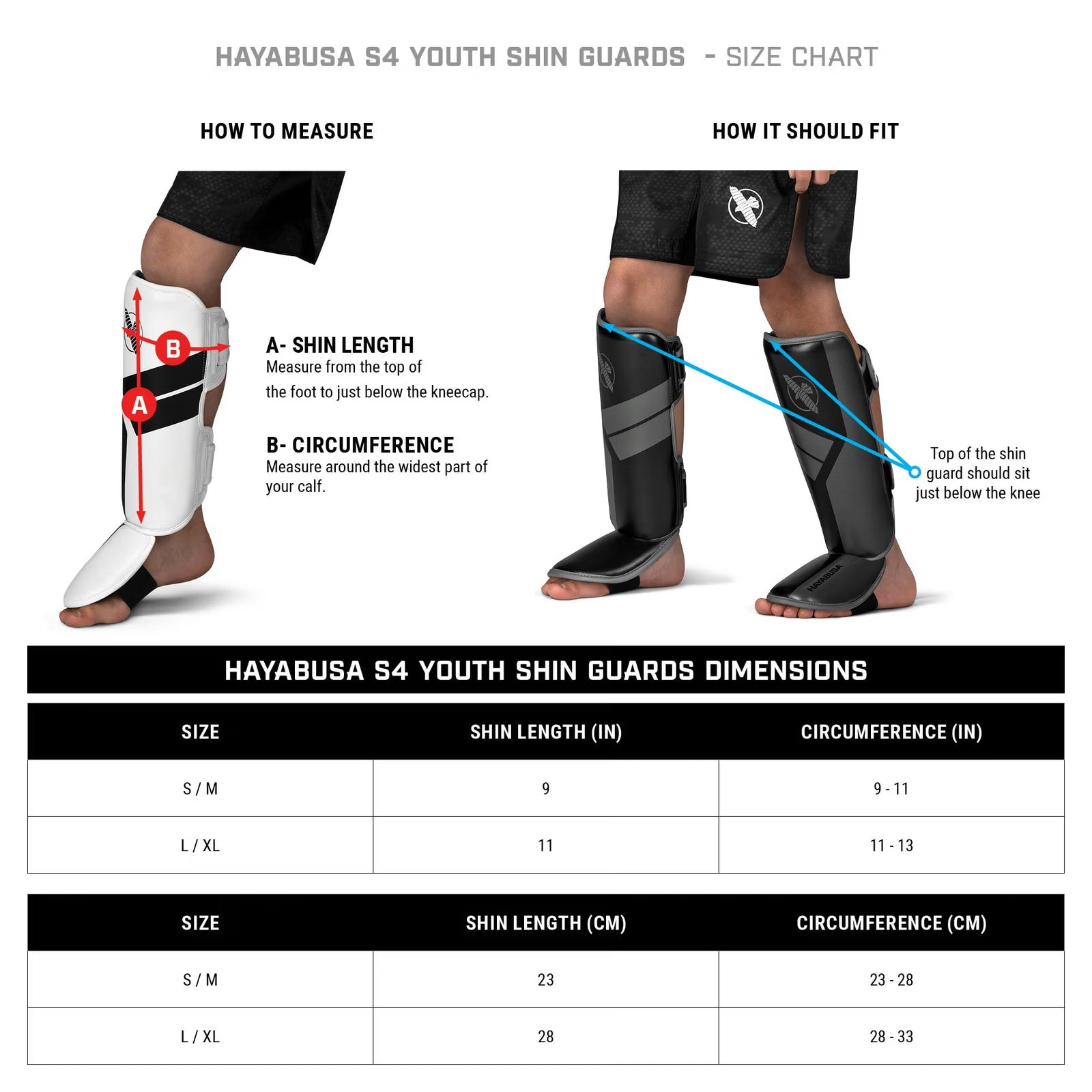 S4 YOUTH SHIN GUARDS - מגן שוקיים לילדים היאבוסה