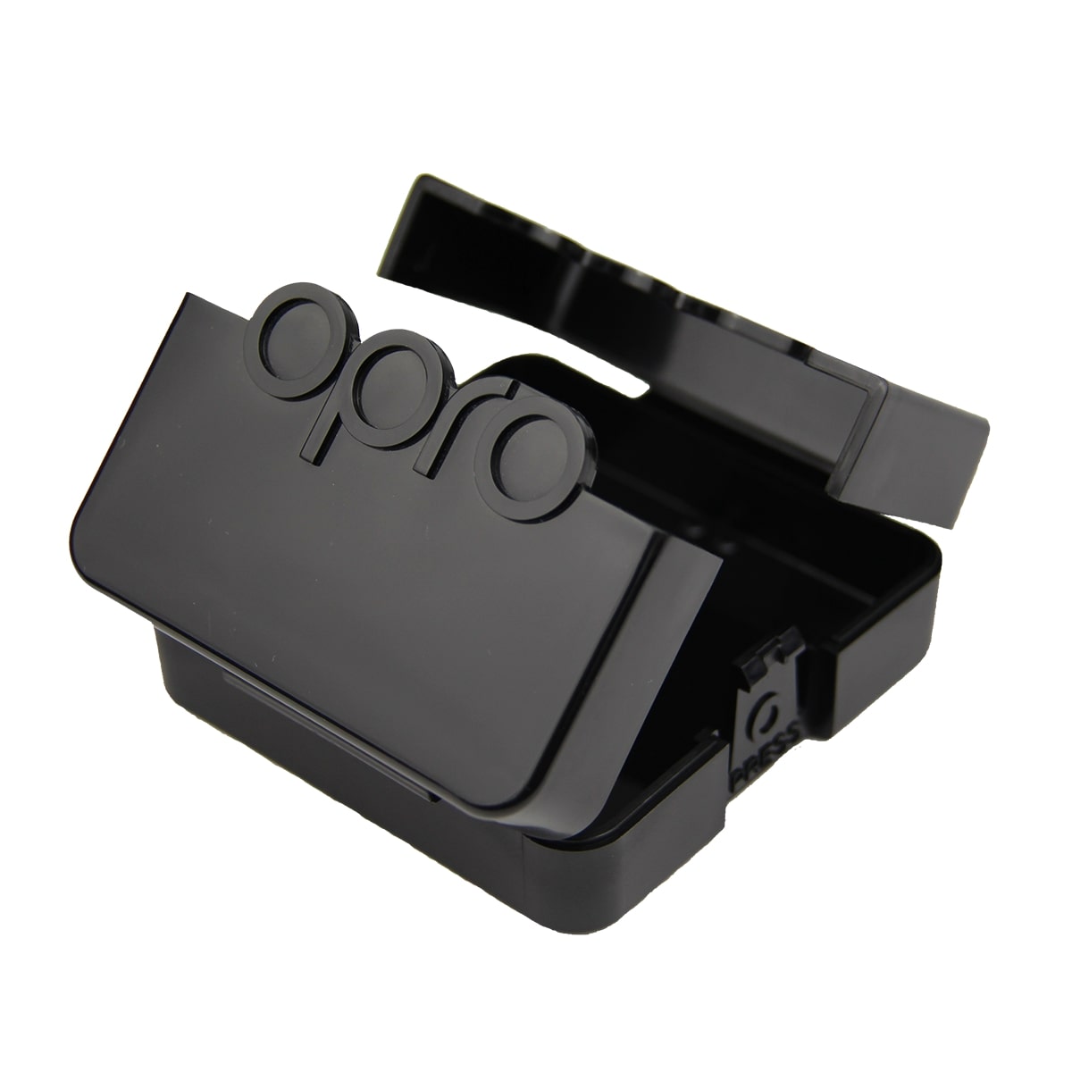 קופסת מגן אנטי-בקטריאלית של OPRO - ANTIMICROBIAL MOUTHGUARD CASE BLACK