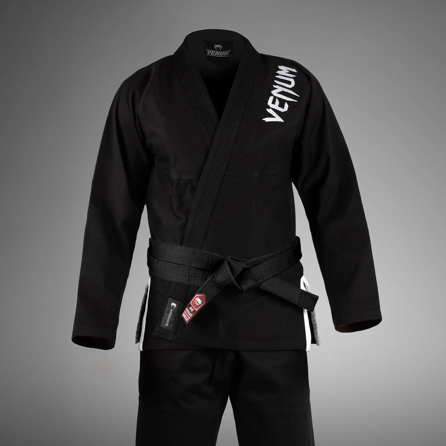 VENUM CONTENDER 3.0 BRAZILIAN JIU JITSU GI 380G - BLACK- ונום קונטנדר  3.0