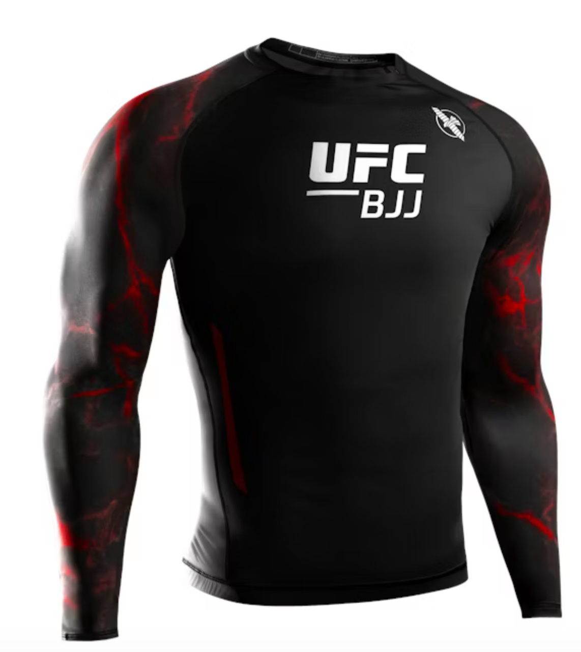 UFC BJJ Men’s Long Sleeve Rash Guard - ראשגרד היאבוסה UFC הרשמי