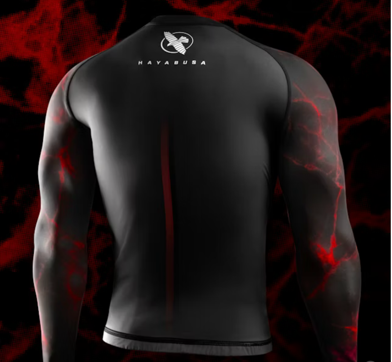 UFC BJJ Men’s Long Sleeve Rash Guard - ראשגרד היאבוסה UFC הרשמי