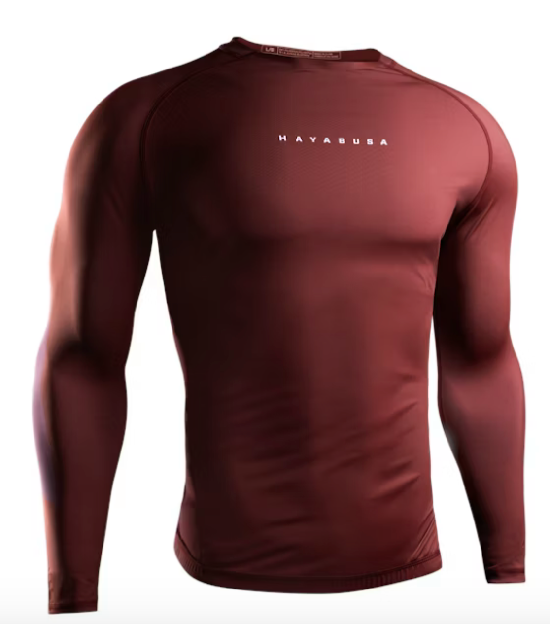 Hayabusa Men’s Core Long Sleeve Rash Guard - ראשגארד ארוך היאבוסה