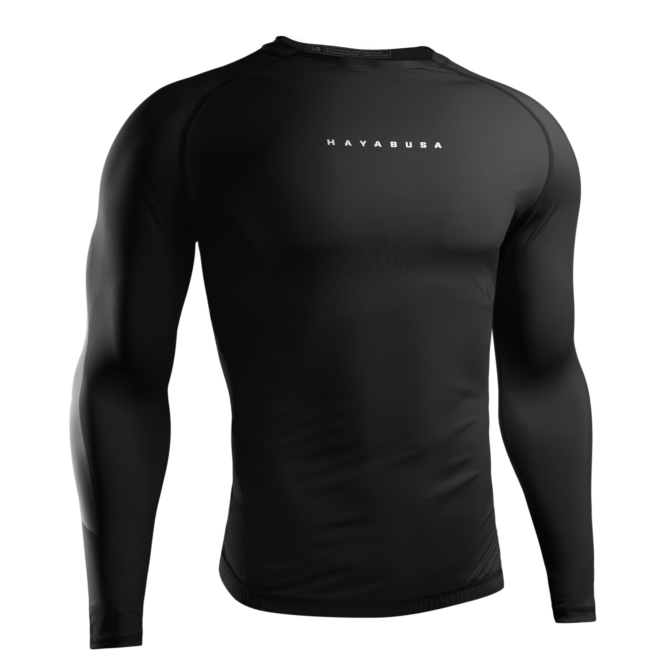 Hayabusa Men’s Core Long Sleeve Rash Guard - ראשגארד היאבוסה שרוול ארוך