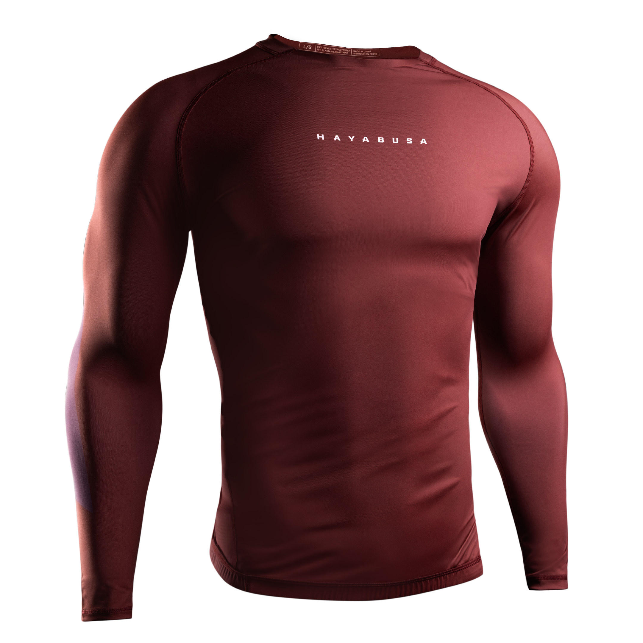 Hayabusa Men’s Core Long Sleeve Rash Guard - ראשגארד היאבוסה שרוול ארוך