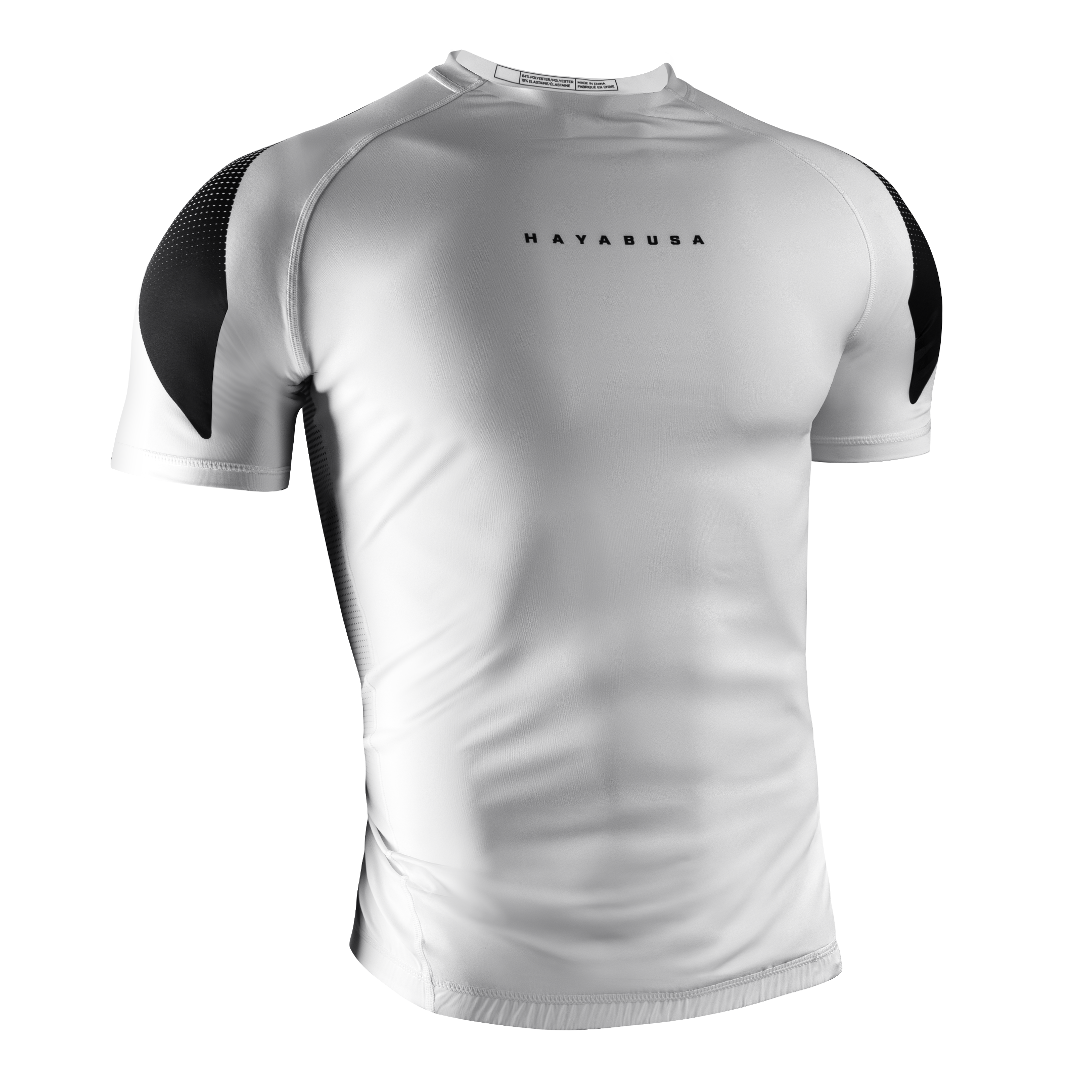 Hayabusa Men’s Pro Ranked Short Sleeve Rash Guard -  ראשגארד היאבוסה קצר פרו לתחרויות